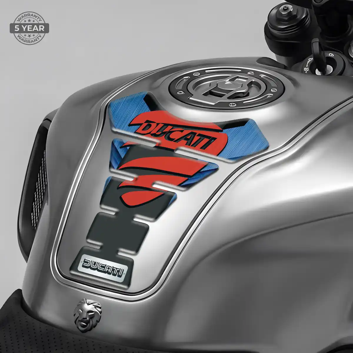Ducati Tank Pad Protector Motorcycle Deluxe Edition