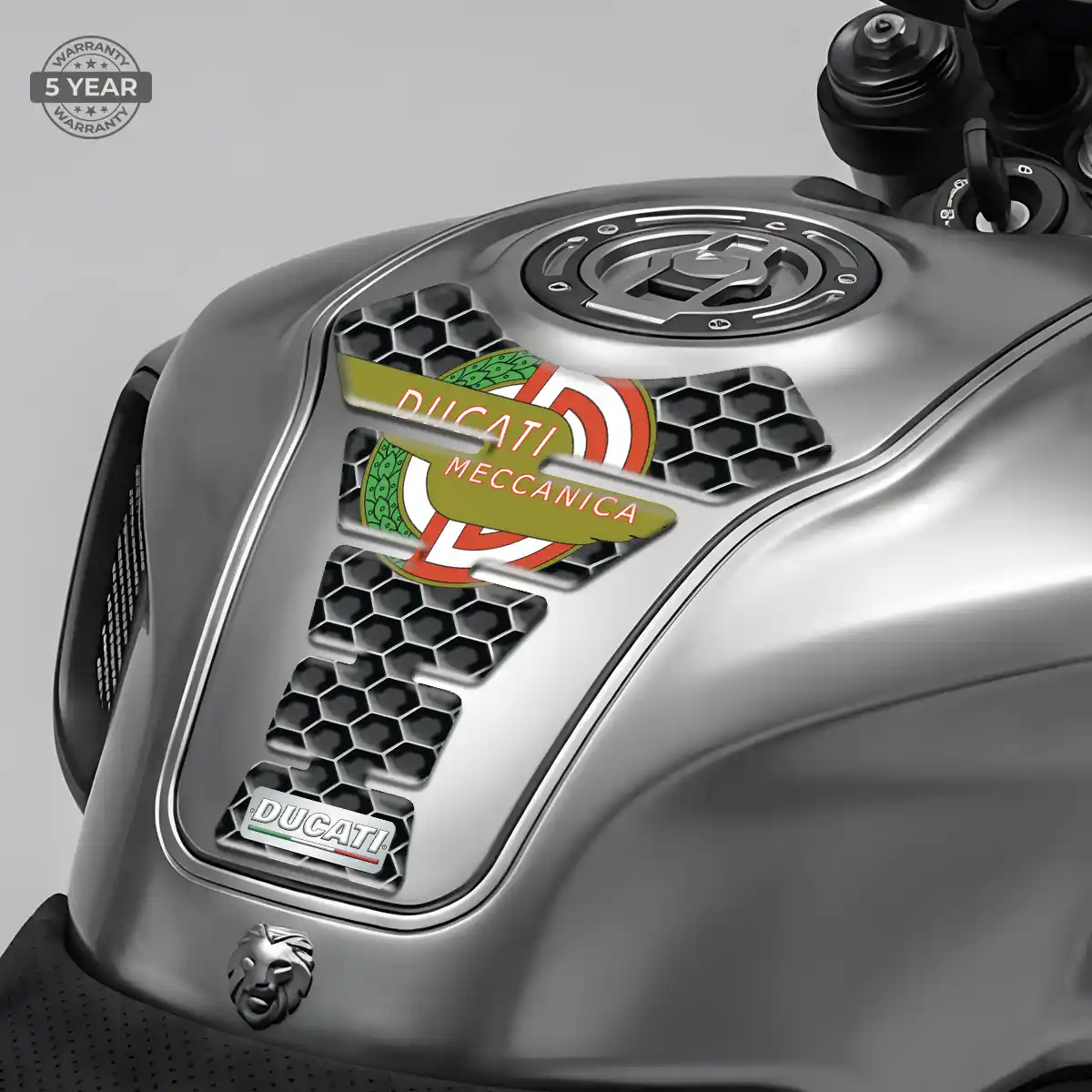 Ducati Tank Pad Protector Motorcycle Refined Design