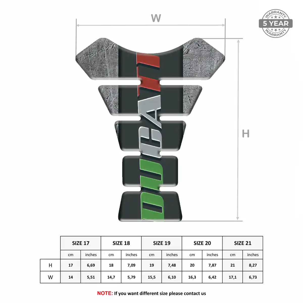 Ducati Tank Pad Superior Craft