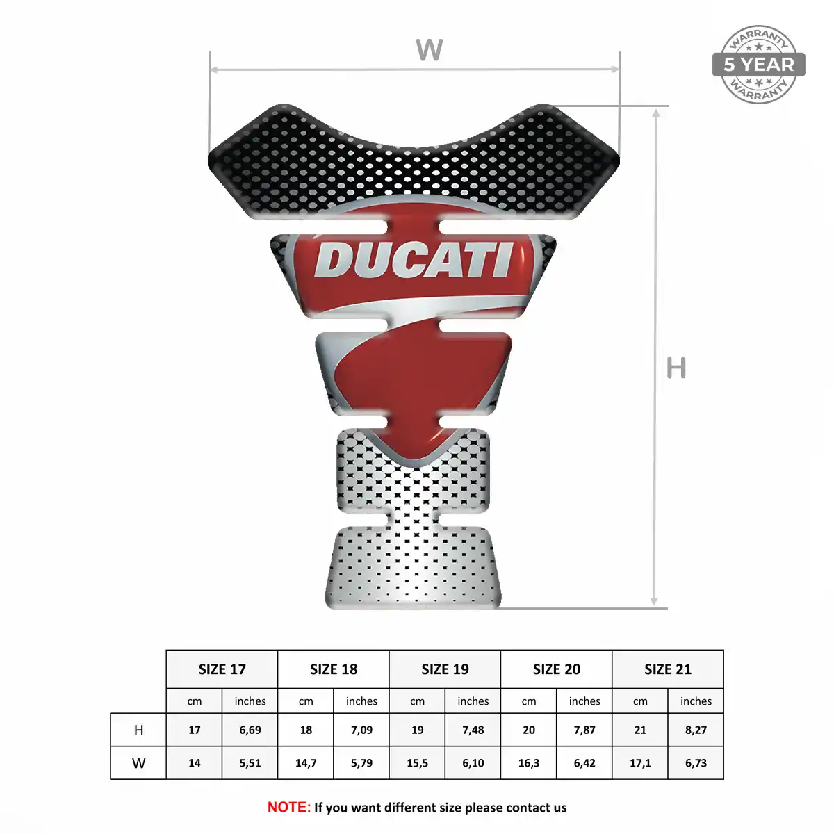 Ducati Tank Pads Elite Edition