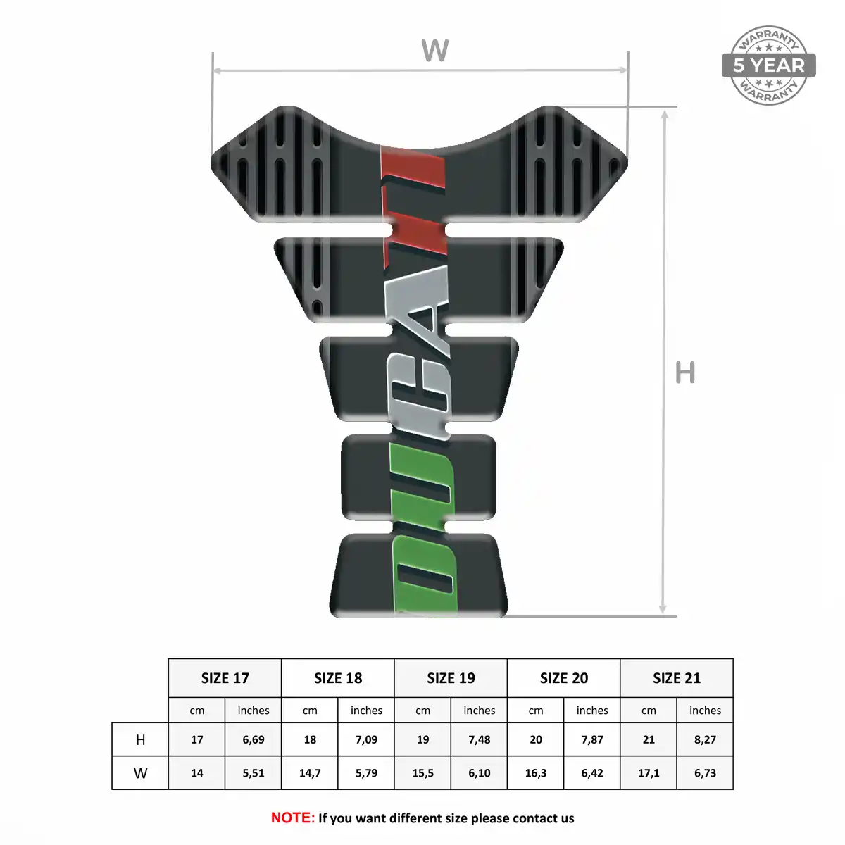 Ducati Tank Pads Exclusive Series