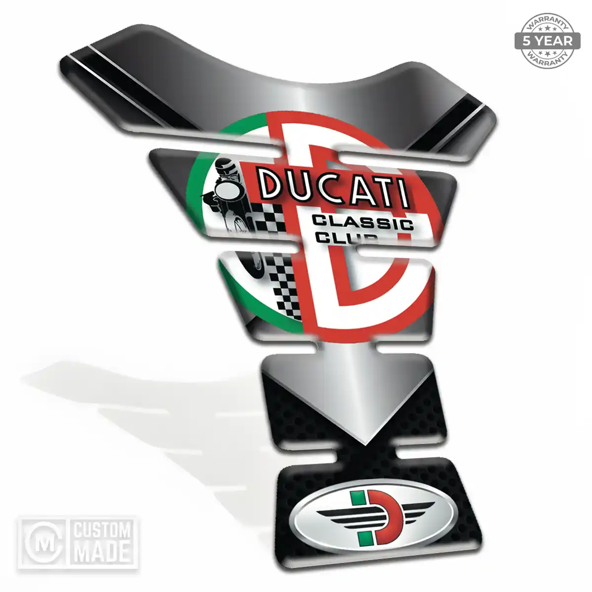 Ducati Tank Pads Fuse Motorbike Deluxe Edition