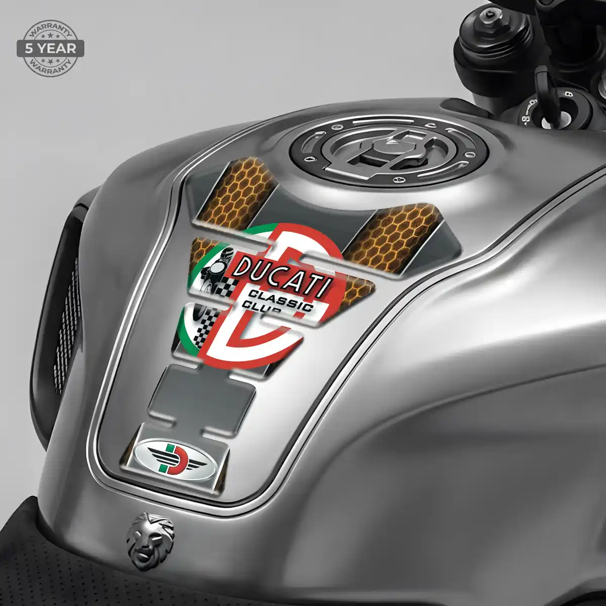 Ducati Tank Pads Fuse Motorcycle Deluxe Edition