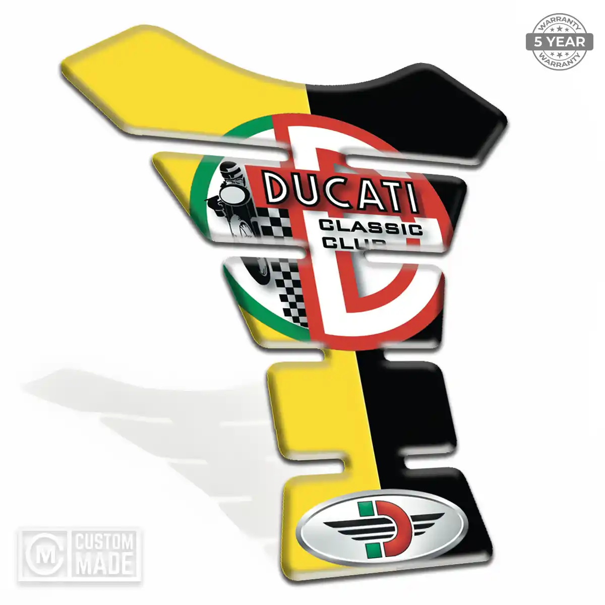 Ducati Tank Pads Fuse Motorcycle Noble Edition