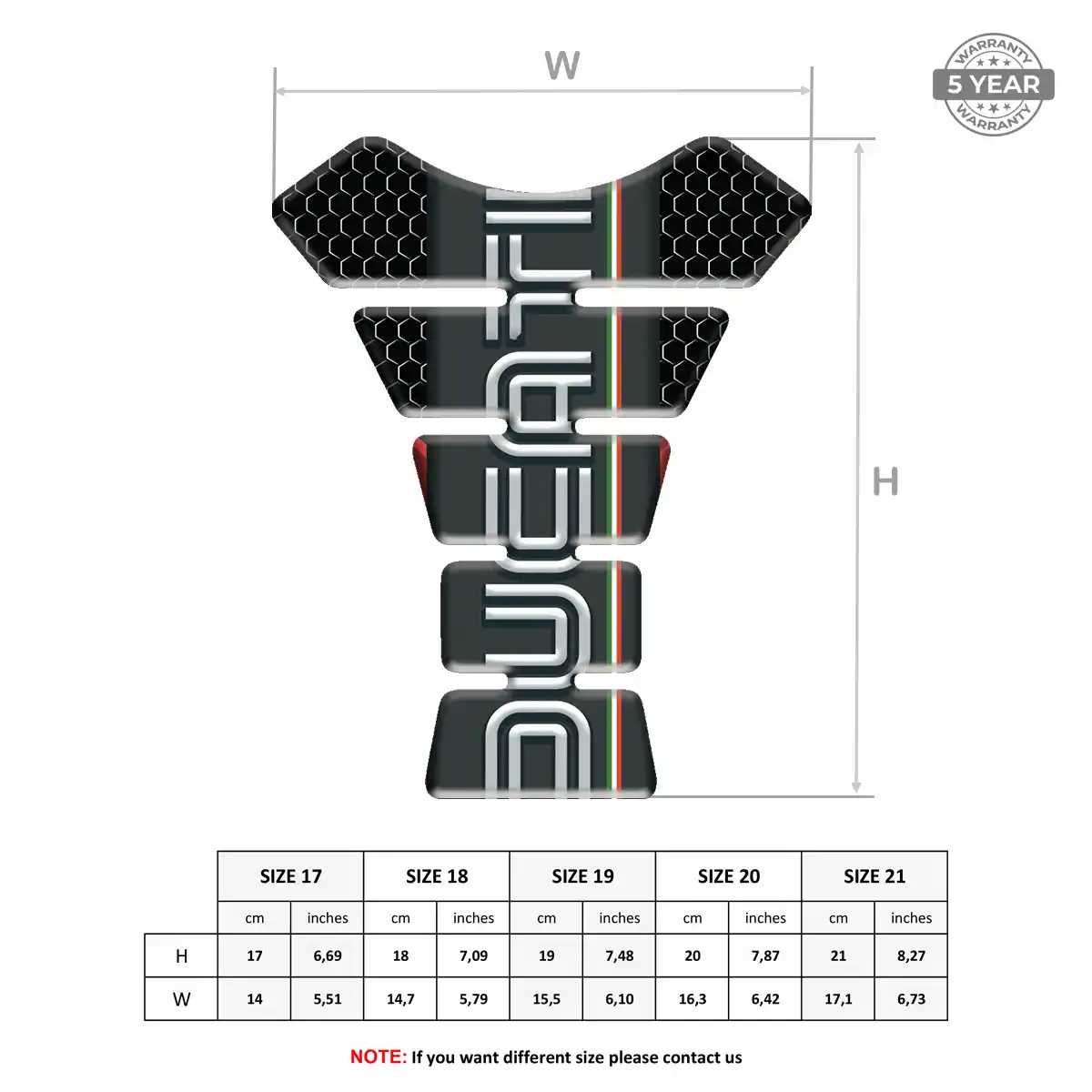 Ducati Tank Pads Fuse Sleek Style