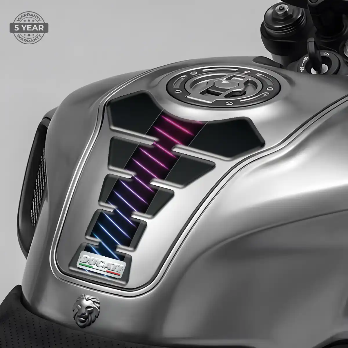 Ducati Tank Pads Guards Motorbike Sleek Style