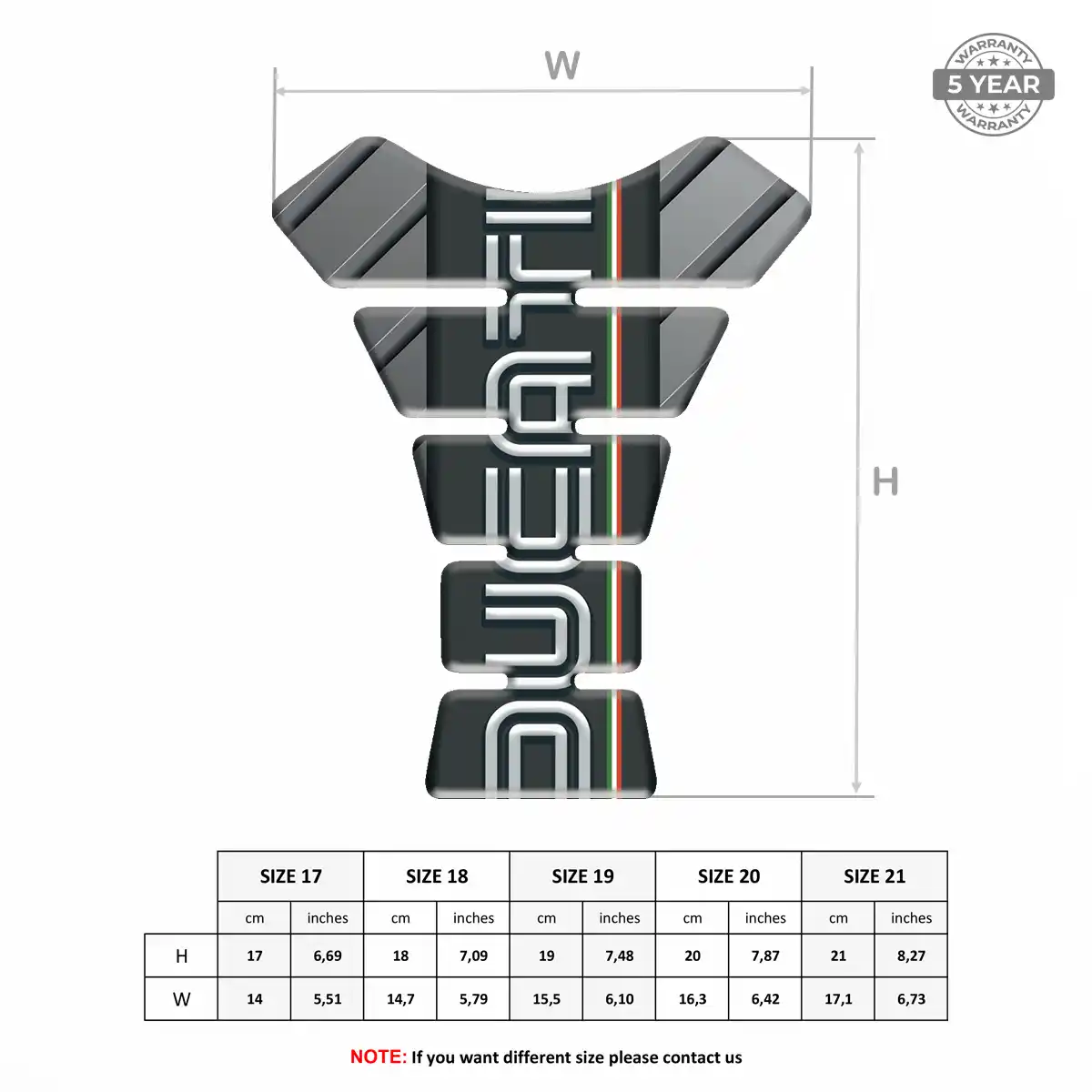 Ducati Tank Pads Guards Motorcycle Elite Edition