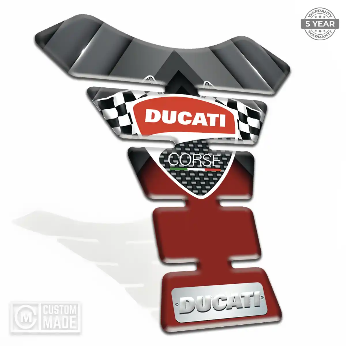 Ducati Tank Pads Guards Motorcycle Exclusive Series