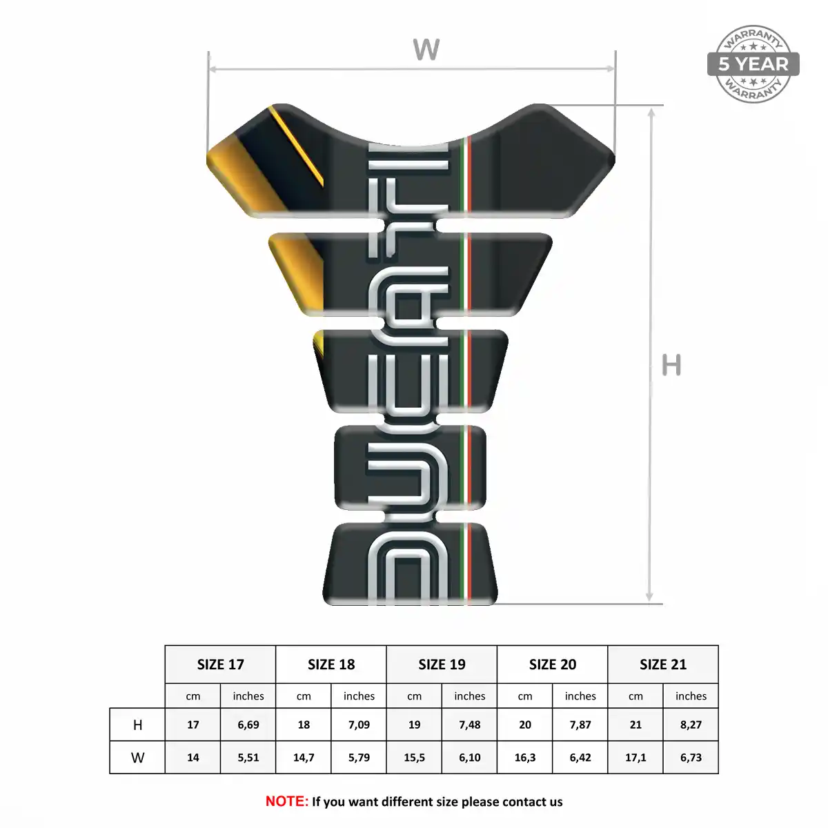 Ducati Tank Pads Guards Motorcycle Refined Design