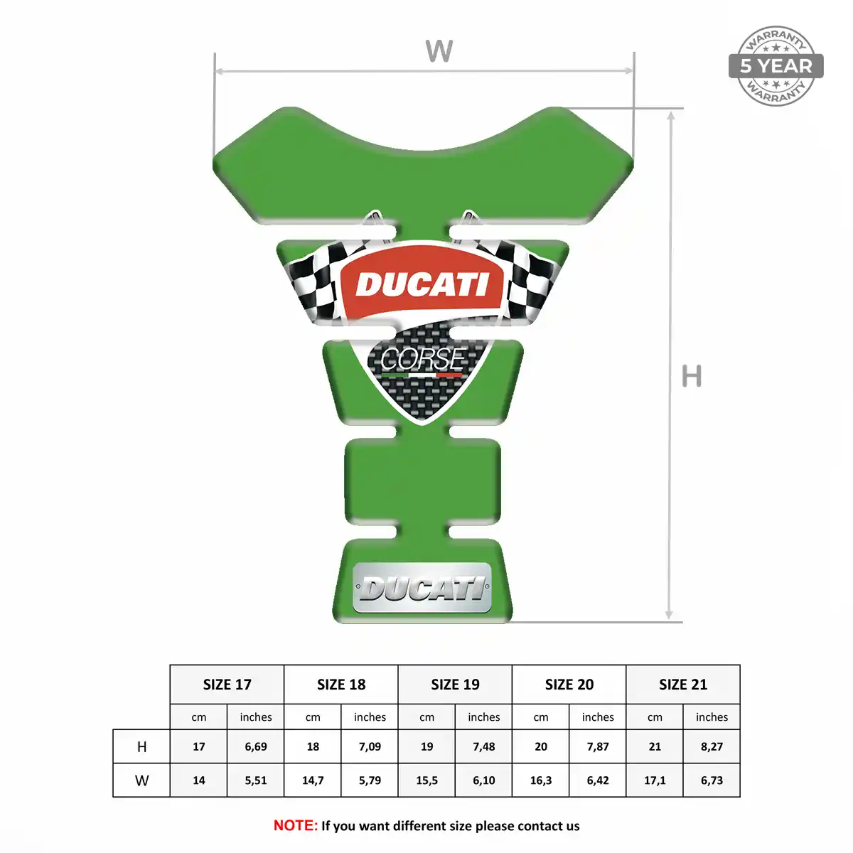 Ducati Tank Pads Guards Superior Craft