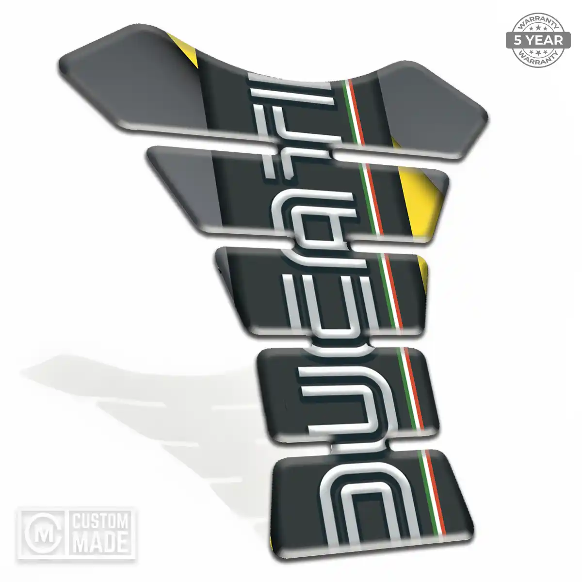 Ducati Tank Pads Motorbike Elite Finish