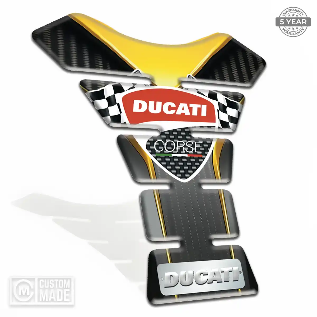Ducati Tank Pads Motorbike Refined Design