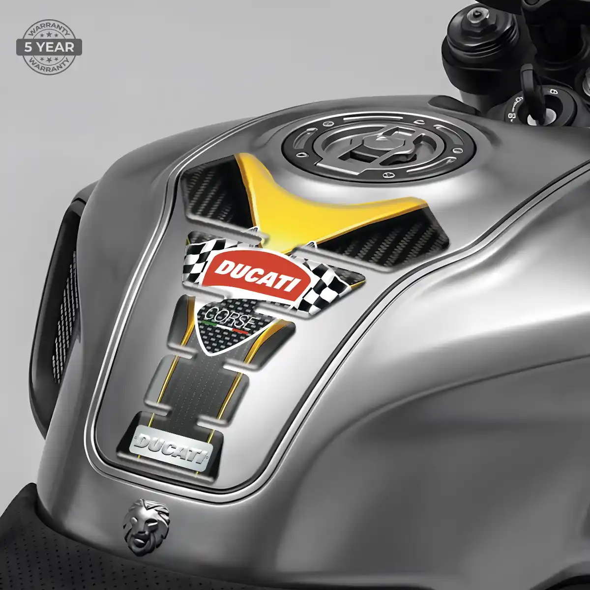 Ducati Tank Pads Motorbike Refined Design
