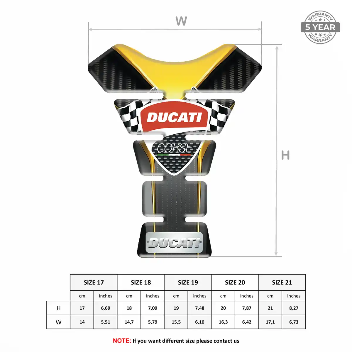 Ducati Tank Pads Motorbike Refined Design