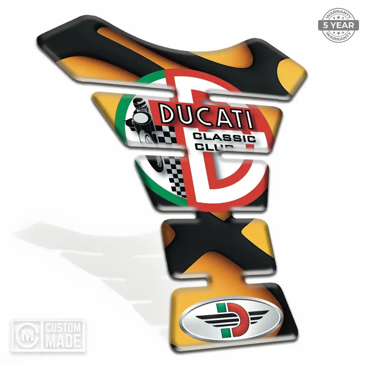 Ducati Tank Pads Motorbike Signature Grade