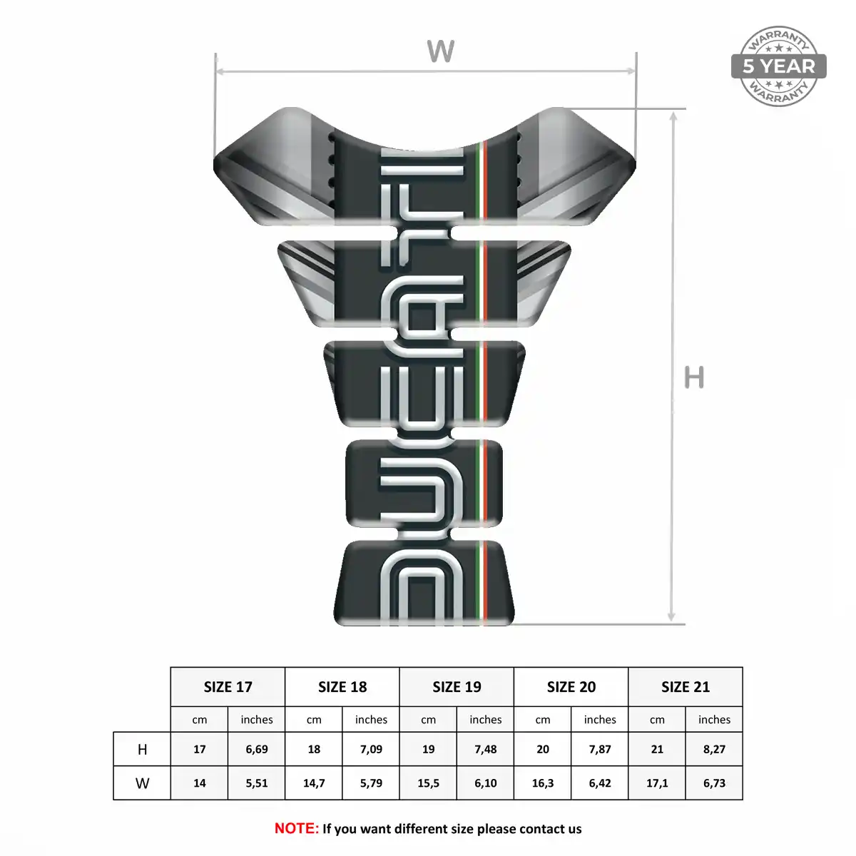 Ducati Tank Pads Prestige Line