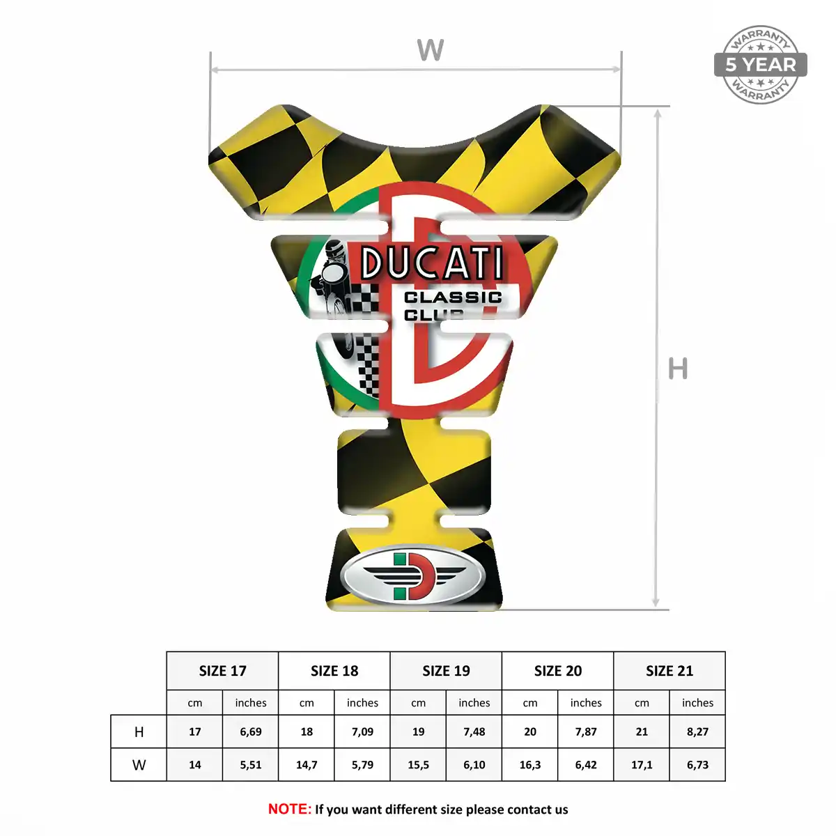Ducati Tank Pads Protector Elite Edition