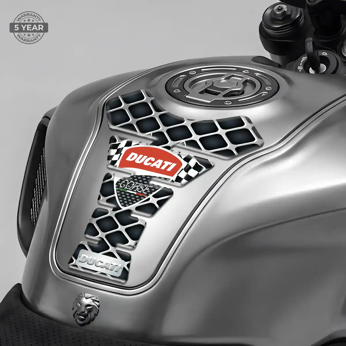 Ducati Tank Pads Protector Motorbike Sleek Style