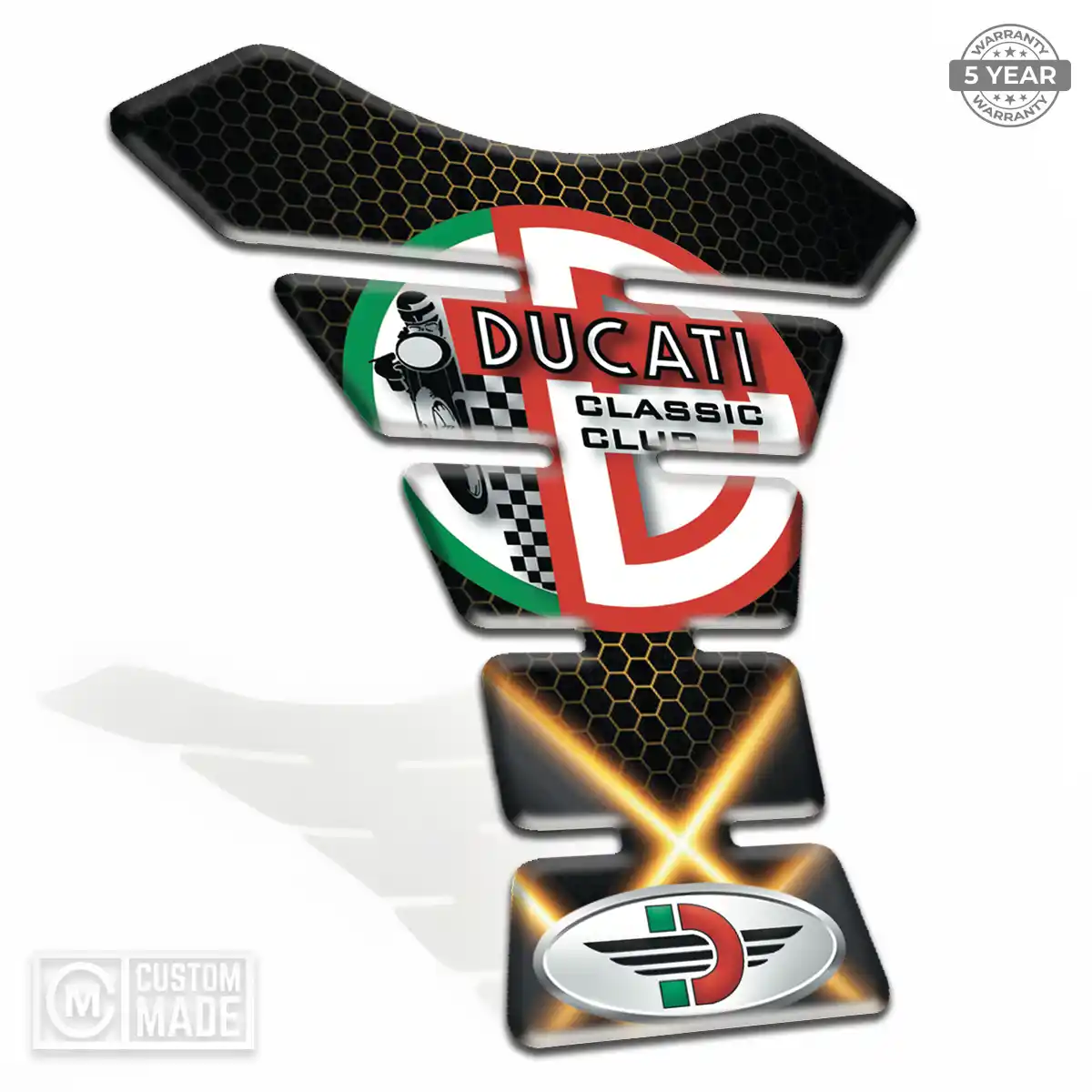 Ducati Tank Pads Protector Motorbike Superior Craft