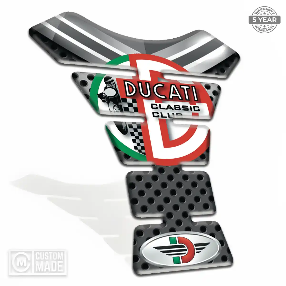 Ducati Tank Pads Protector Motorcycle Refined Design