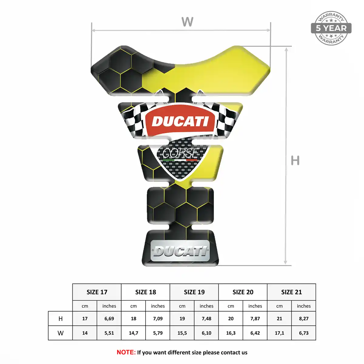 Ducati Tank Protector Fuse Elite Edition