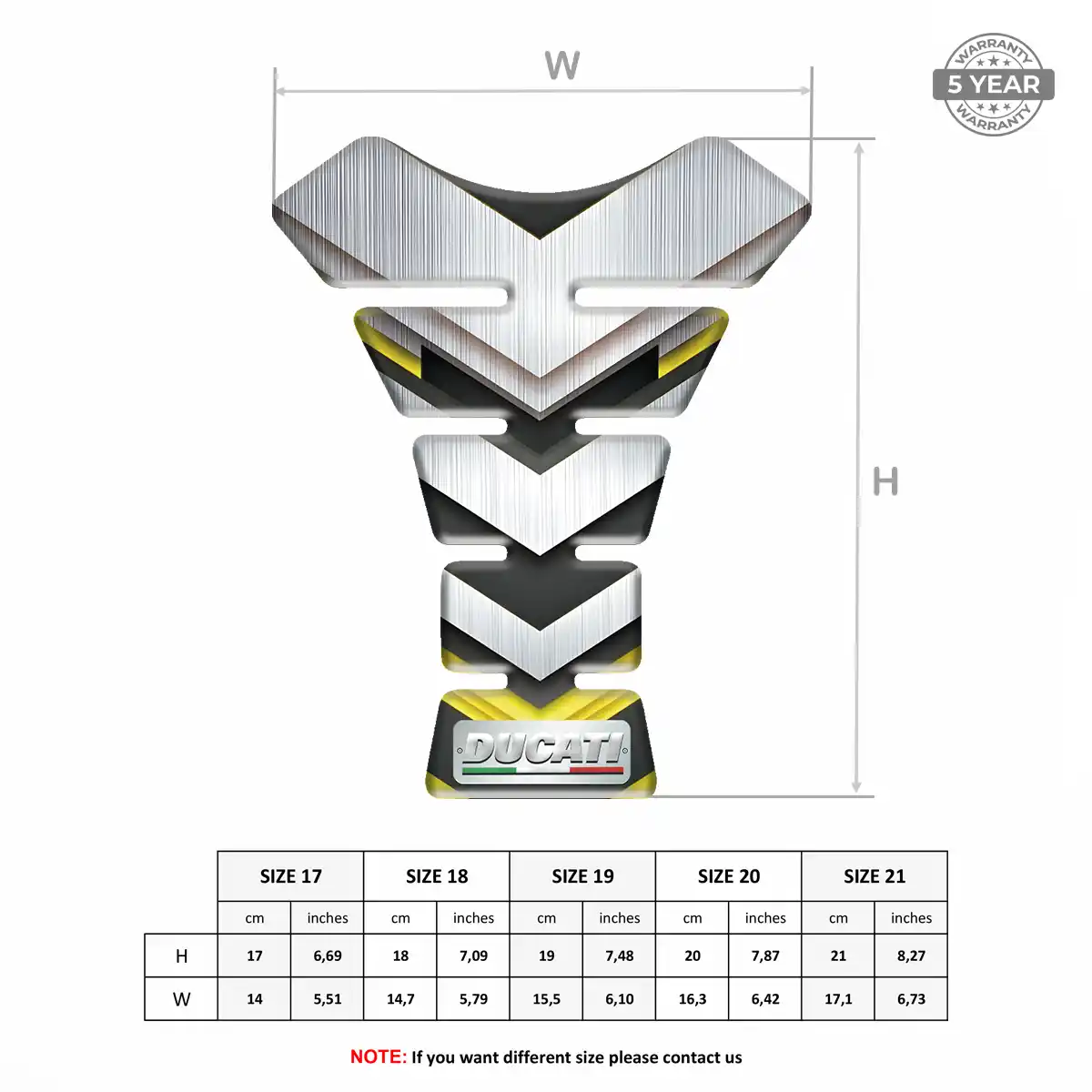 Ducati Tank Protector Fuse Motorbike Elite Edition