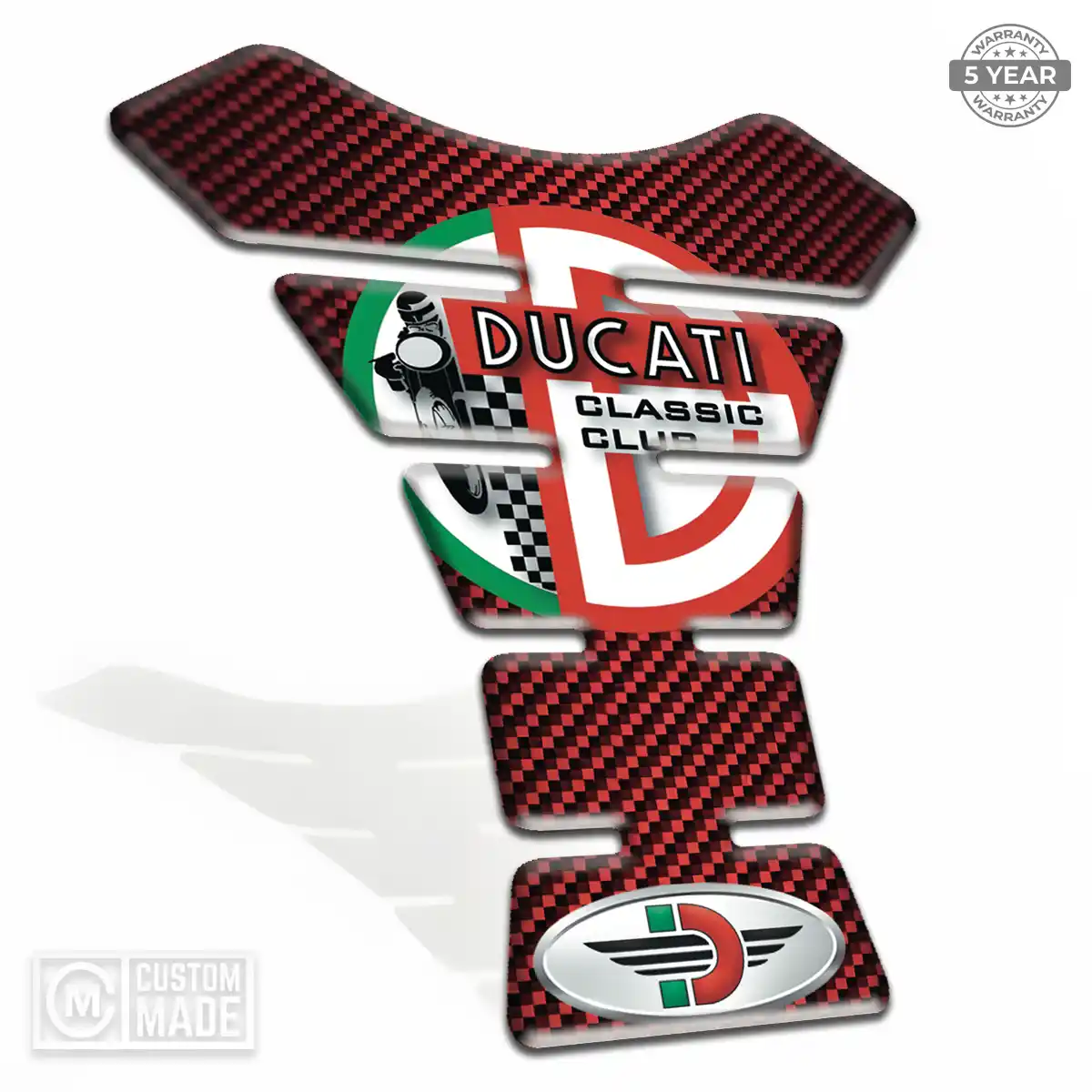 Ducati Tank Protector Fuse Motorcycle Deluxe Edition