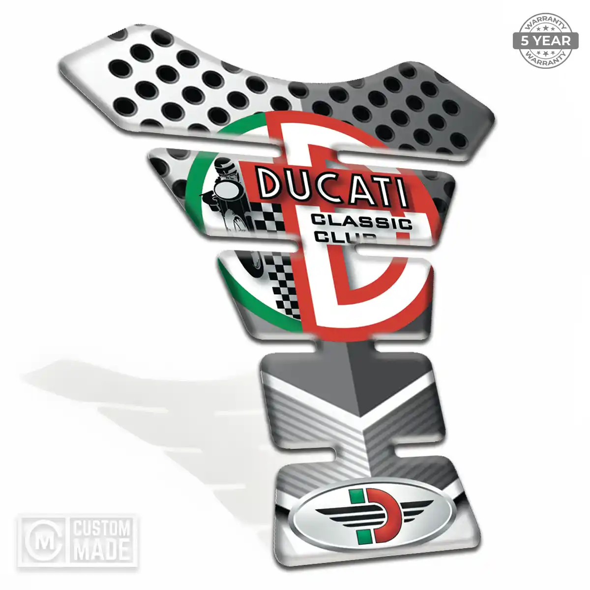 Ducati Tank Protector Fuse Motorcycle Elite Finish