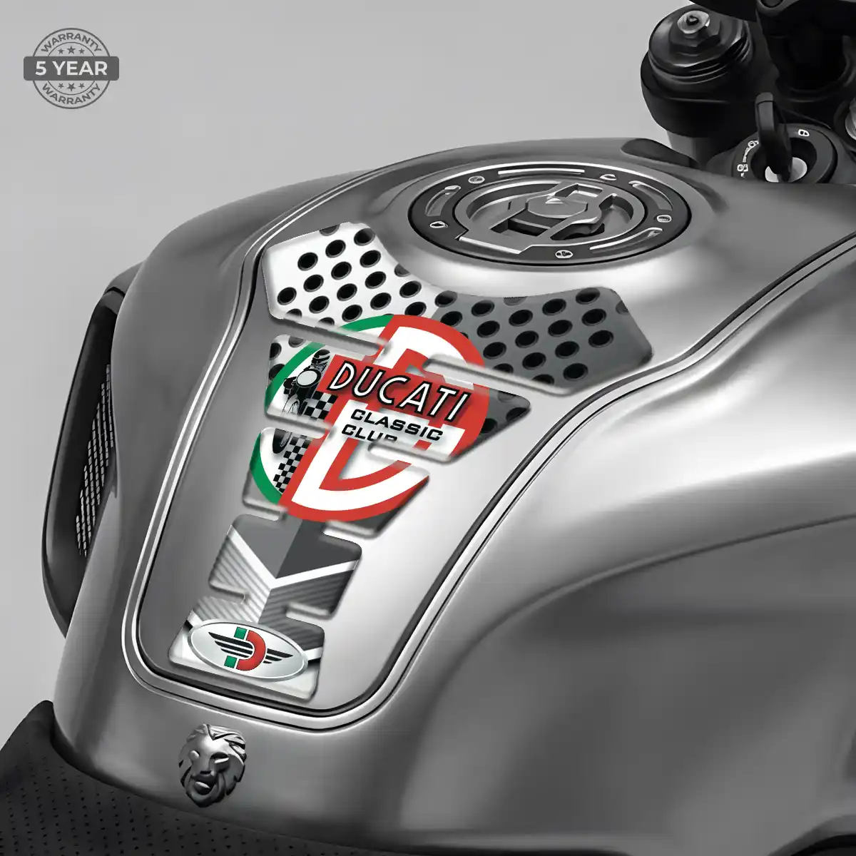 Ducati Tank Protector Fuse Motorcycle Elite Finish