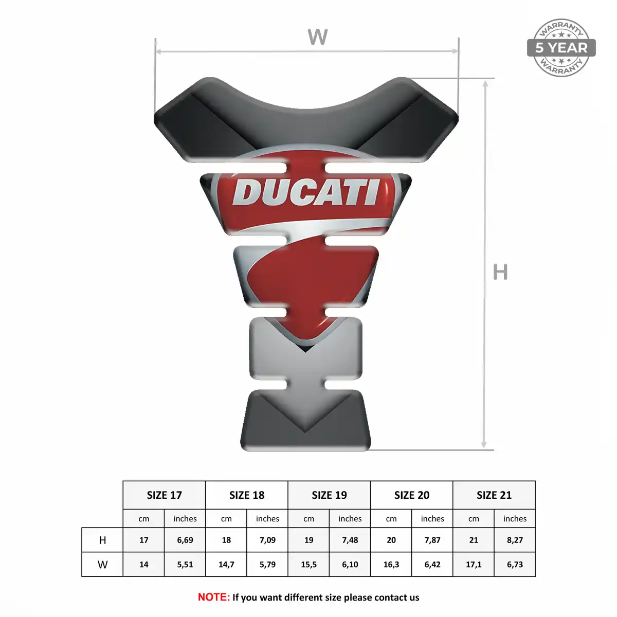 Ducati Tank Protector Fuse Refined Design