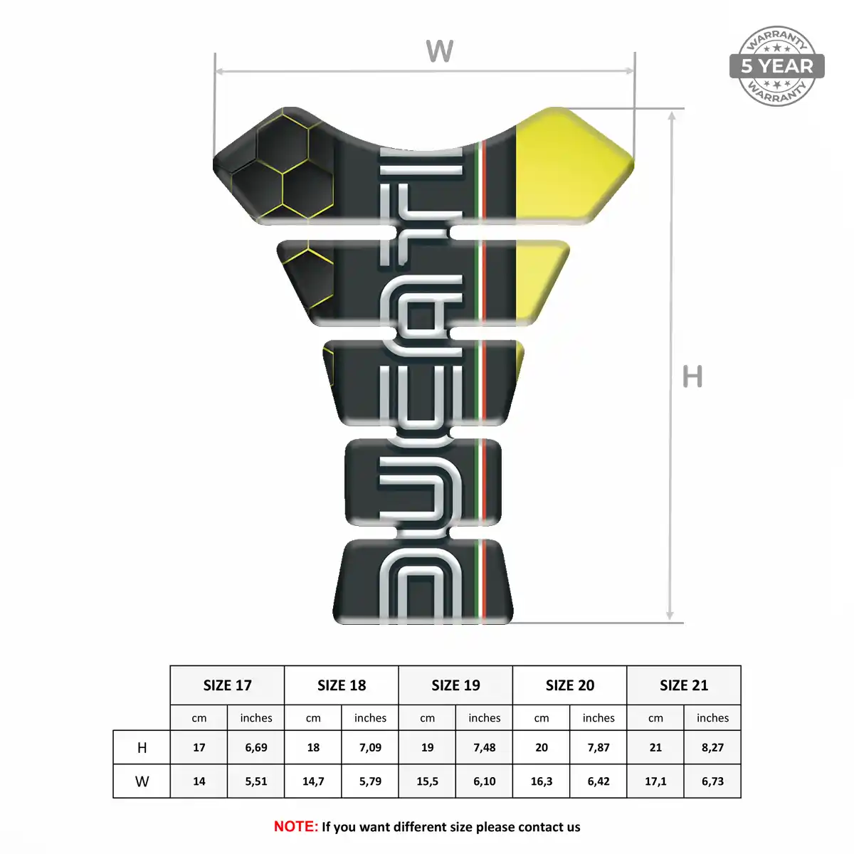 Ducati Tank Protector Guard Exclusive Series
