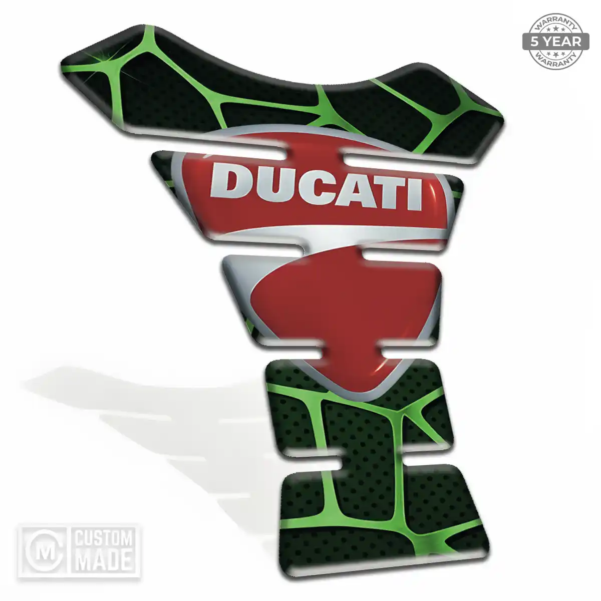 Ducati Tank Protector Guard Motorcycle Sleek Style