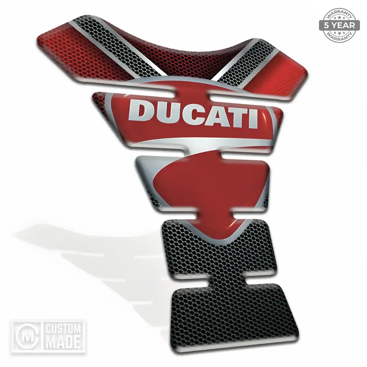 Ducati Tank Protector Guards Motorbike Elite Finish