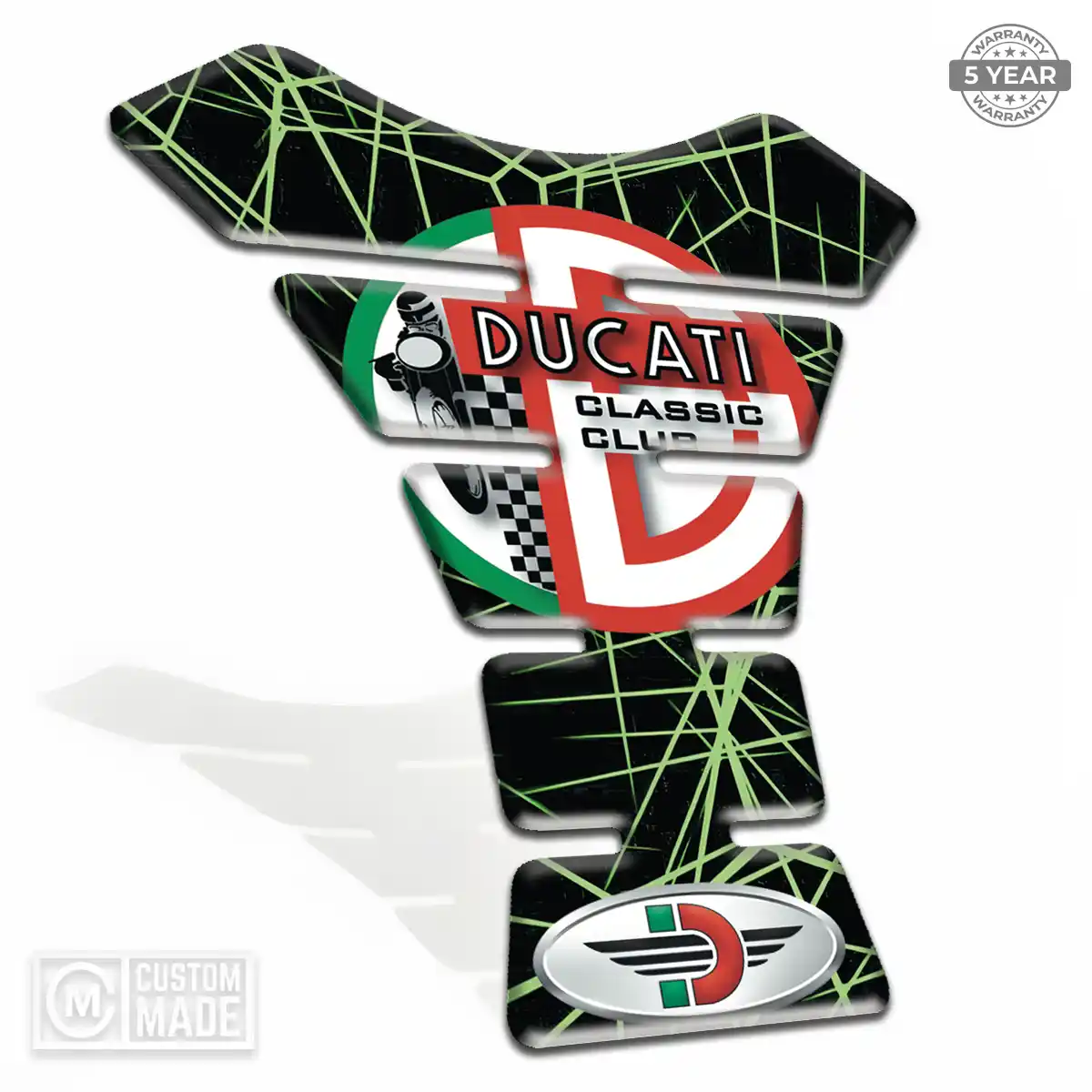 Ducati Tank Protector Guards Motorbike Prestige Line