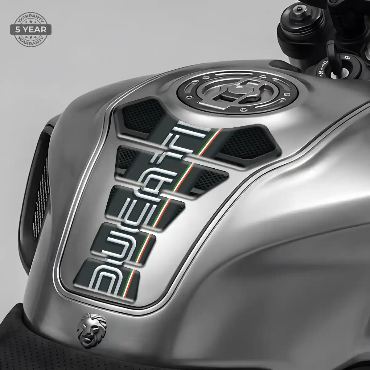 Ducati Tank Protector Guards Motorbike Refined Design