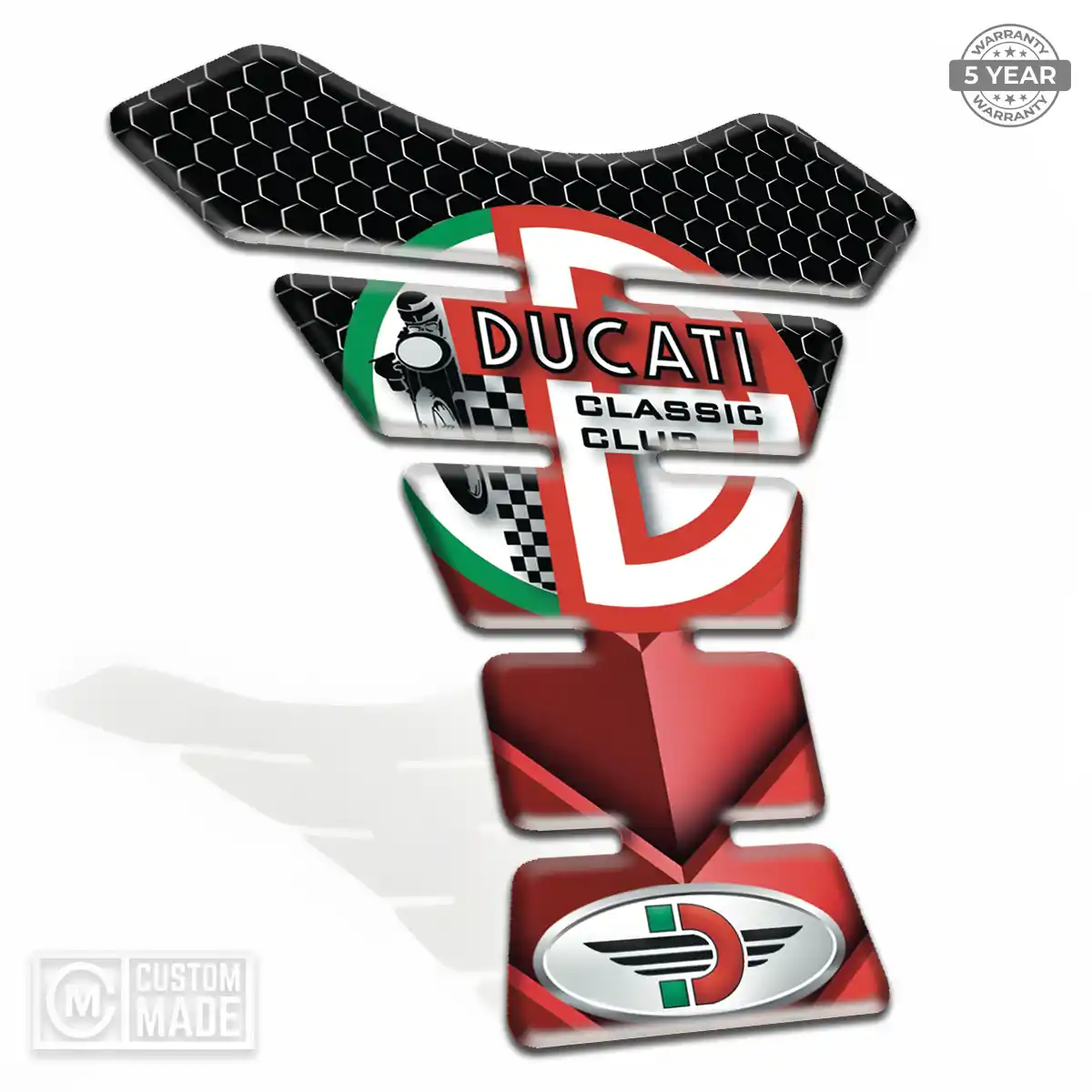 Ducati Tank Protector Guards Motorbike Superior Craft