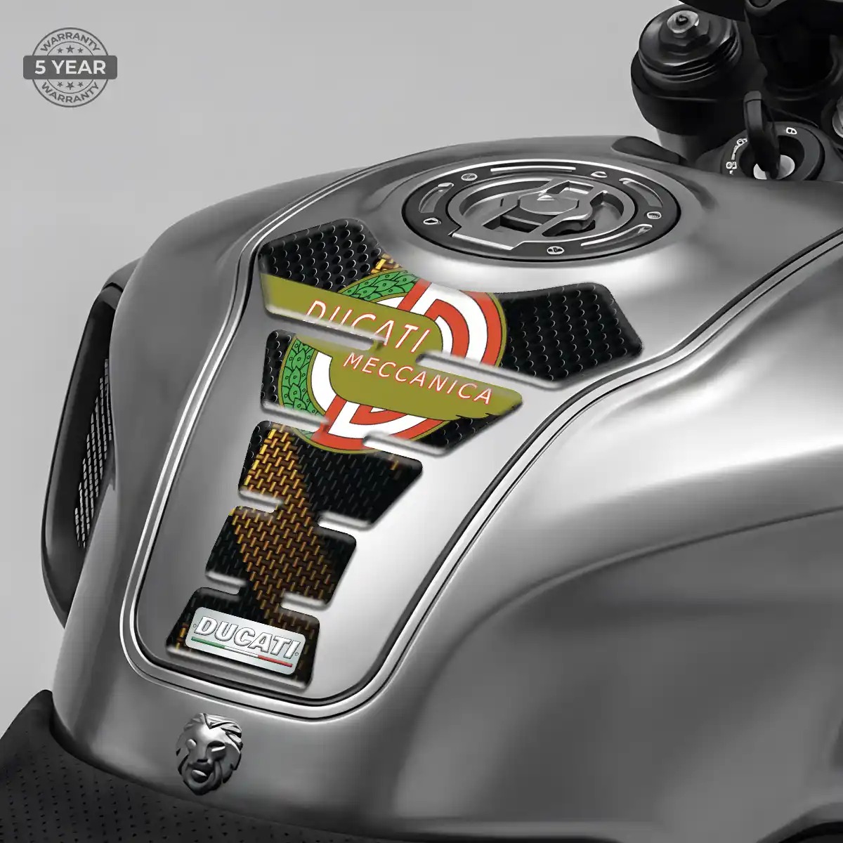 Ducati Tank Protector Guards Motorcycle Sleek Style