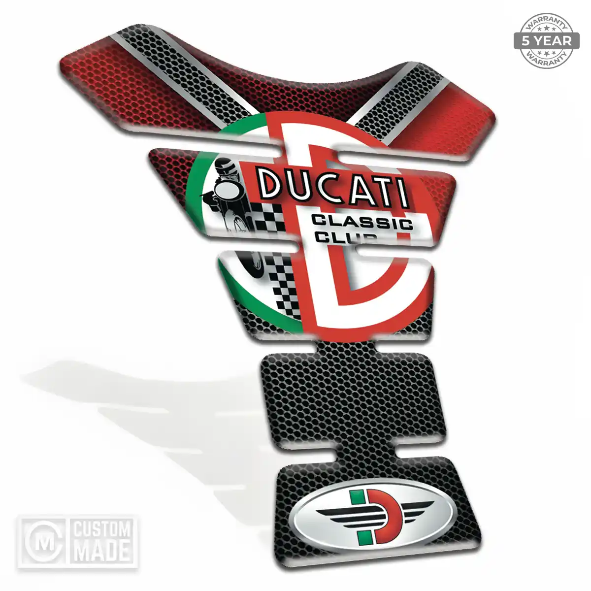 Ducati Tank Protector Guards Motorcycle Superior Craft