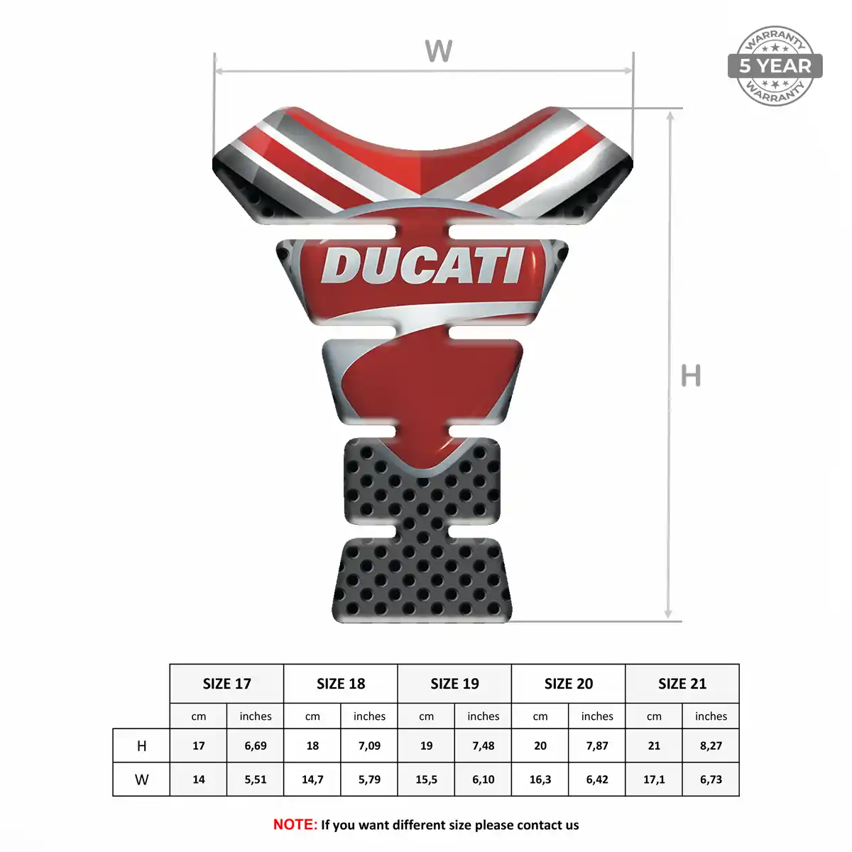 Ducati Tank Protector Guards Opulent Line