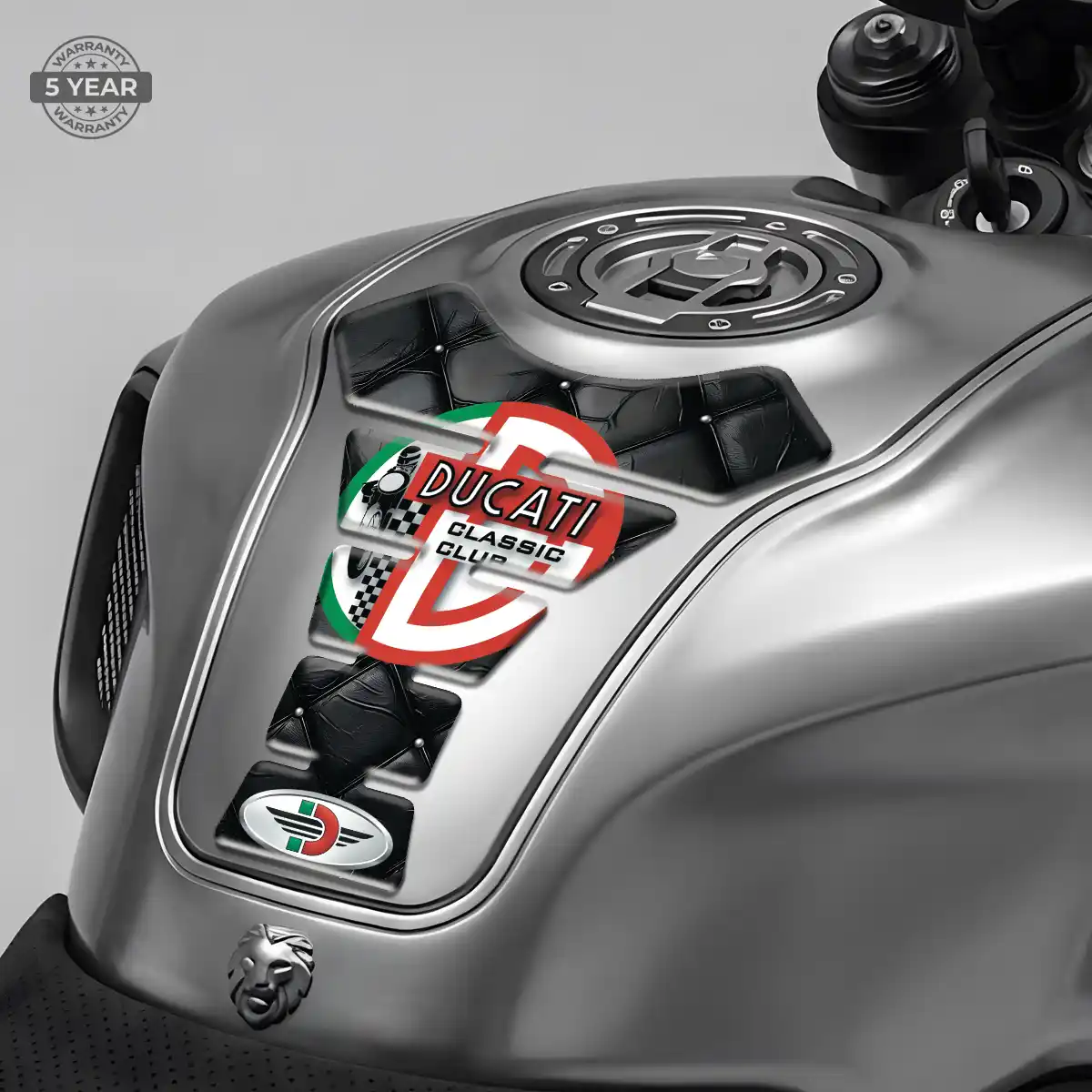 Ducati Tank Protector Motorbike Refined Design