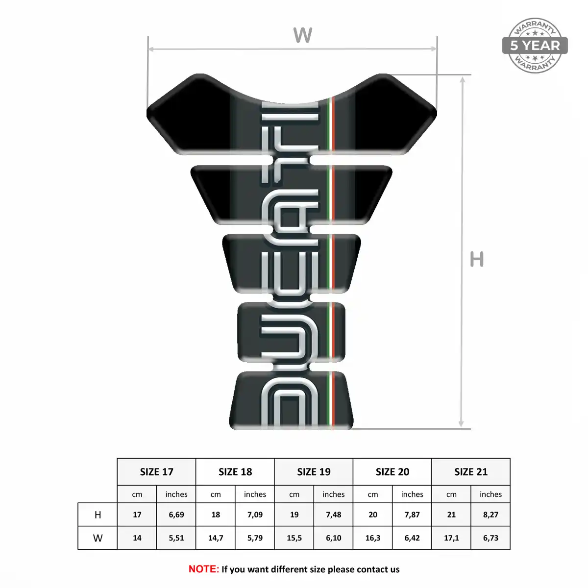 Ducati Tank Protector Pad Deluxe Edition