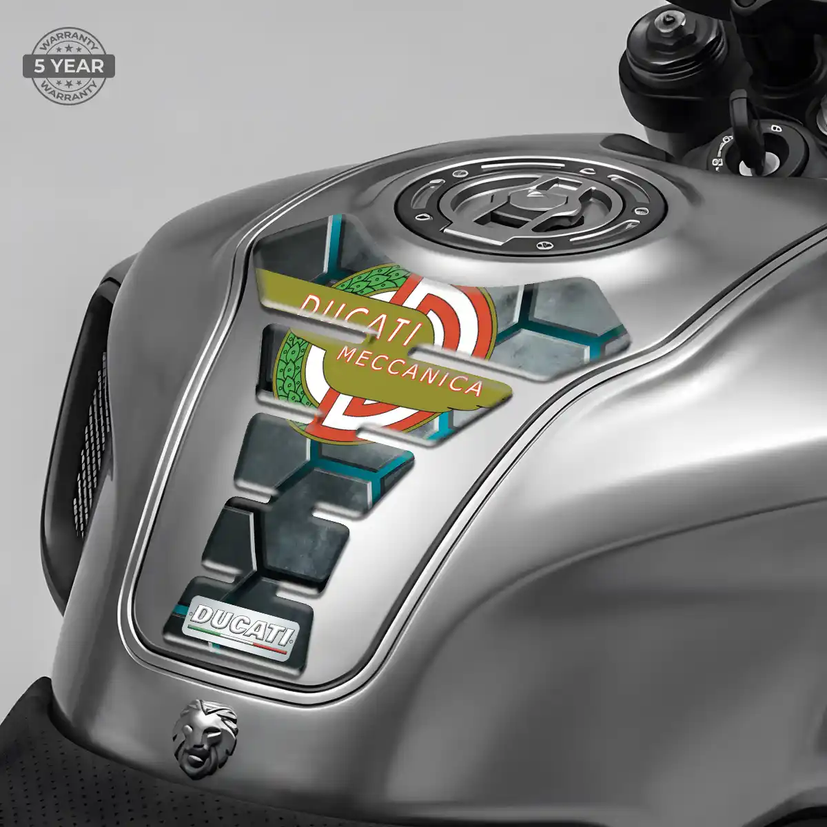 Ducati Tank Protector Pad Motorbike Sleek Style