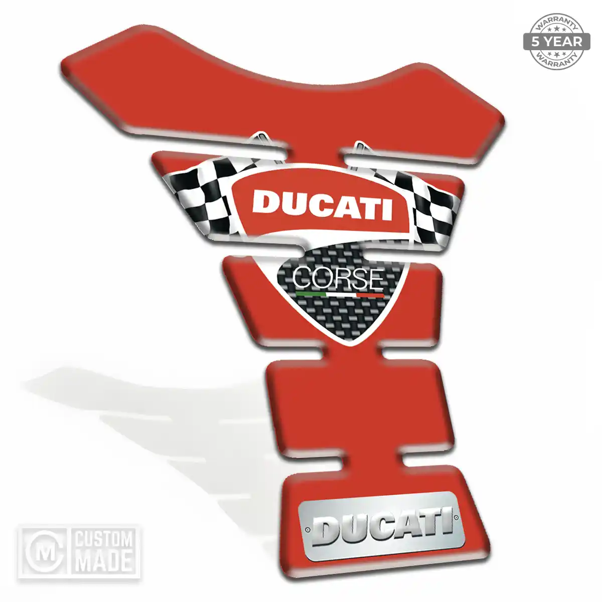 Ducati Tank Protector Pad Motorcycle Signature Grade