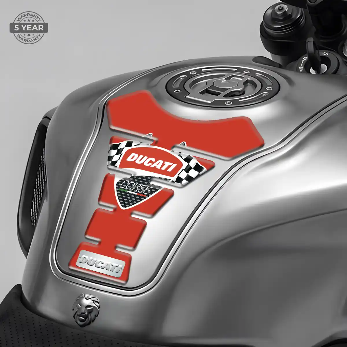 Ducati Tank Protector Pad Motorcycle Signature Grade