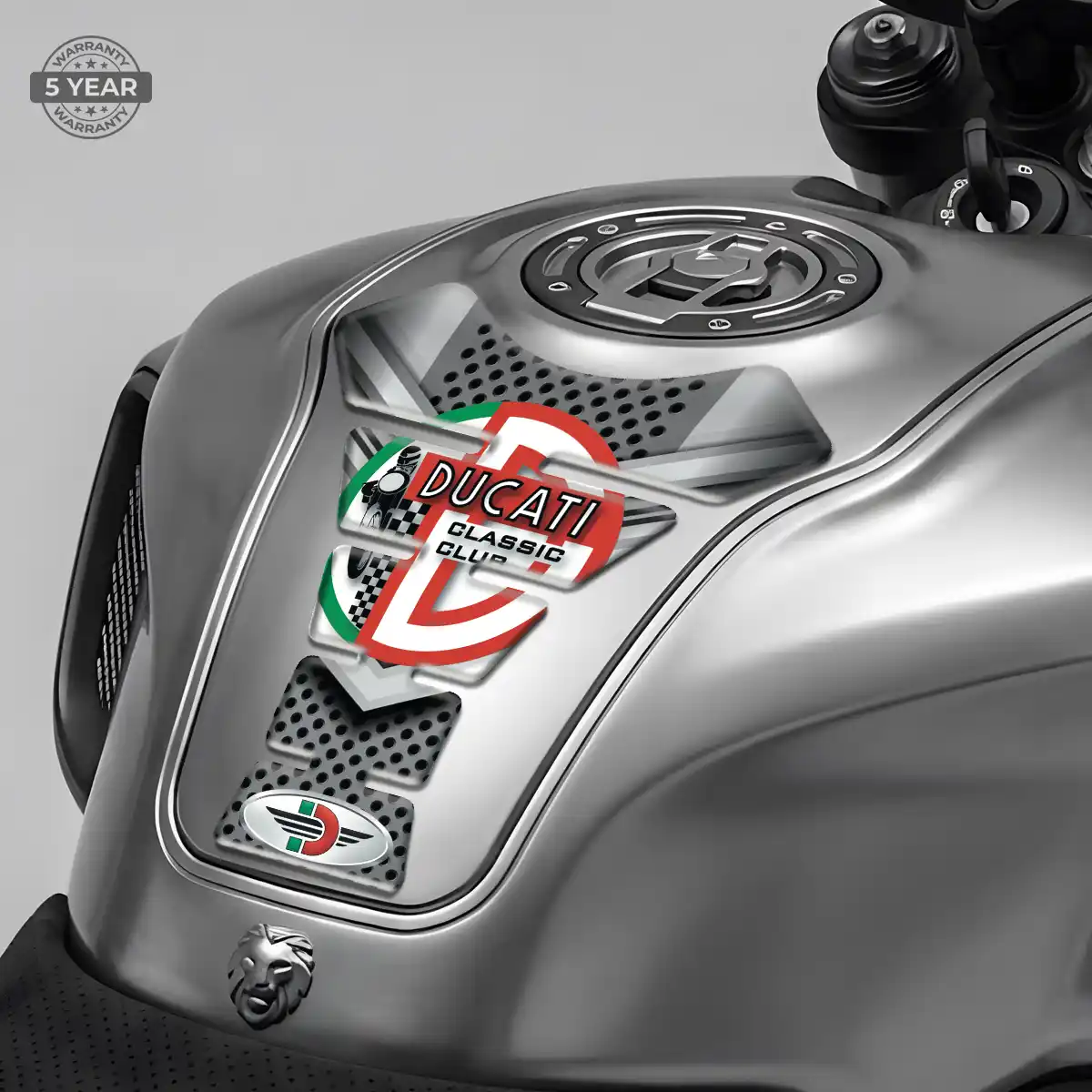 Ducati Tank Protector Pad Refined Design