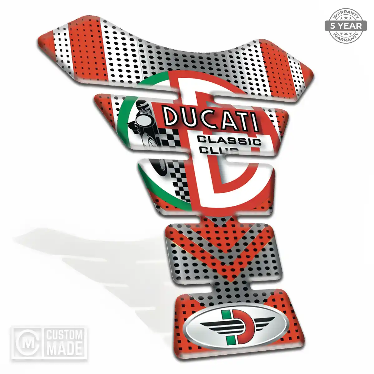 Ducati Tank Protector Pads Motorbike Deluxe Edition