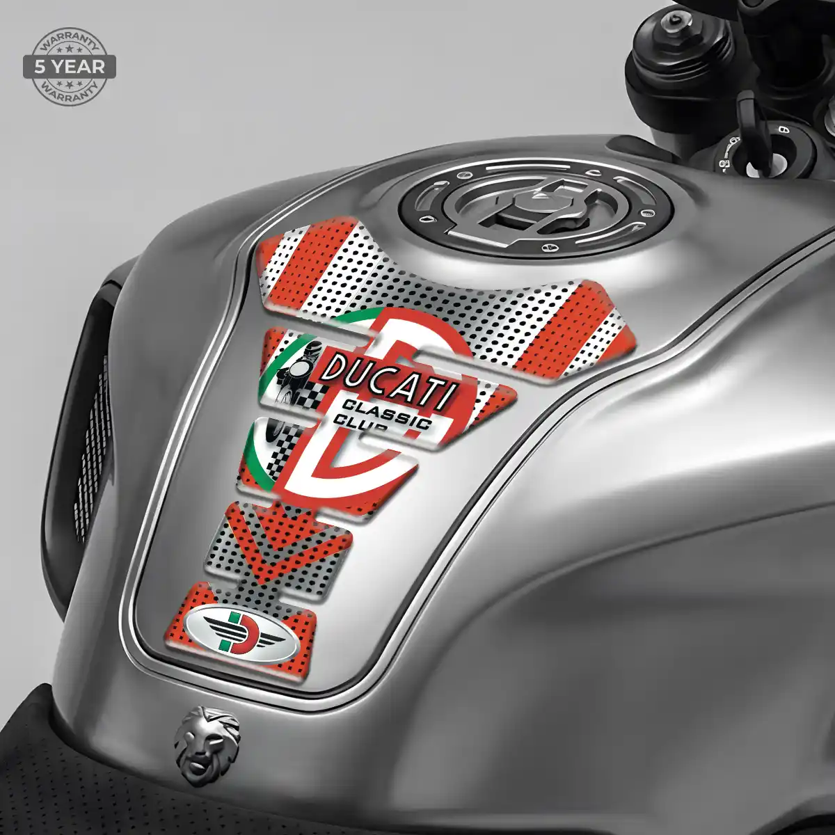 Ducati Tank Protector Pads Motorbike Deluxe Edition
