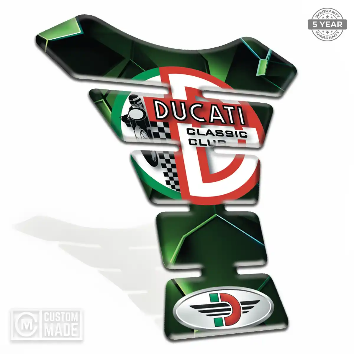 Ducati Tank Protector Pads Sleek Style