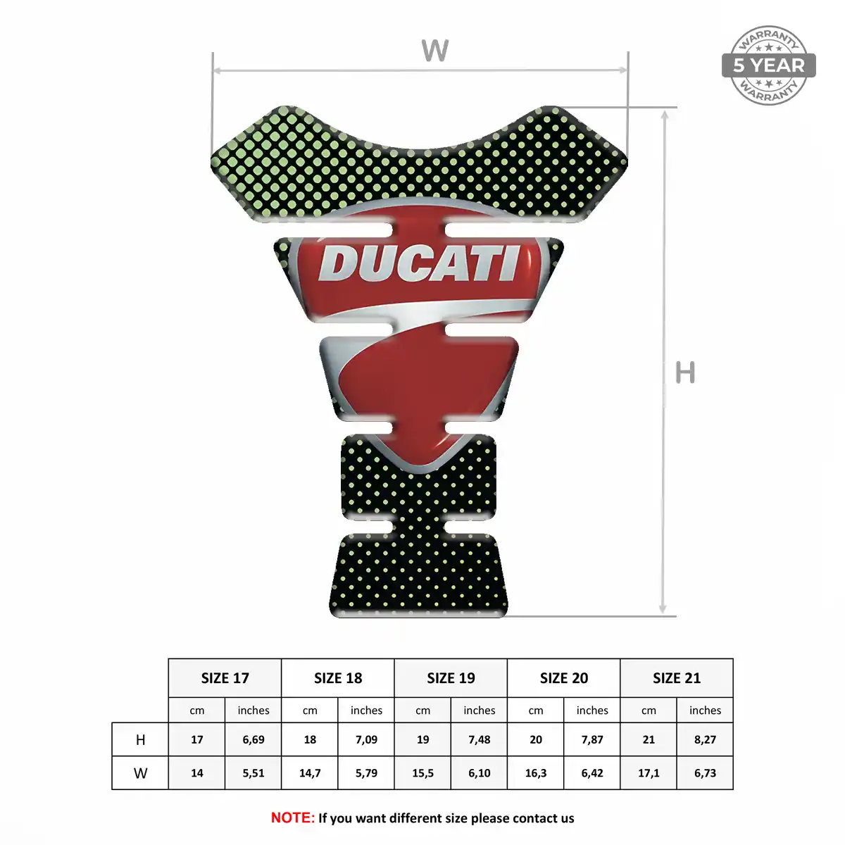 Ducati Tank Protector Signature Grade