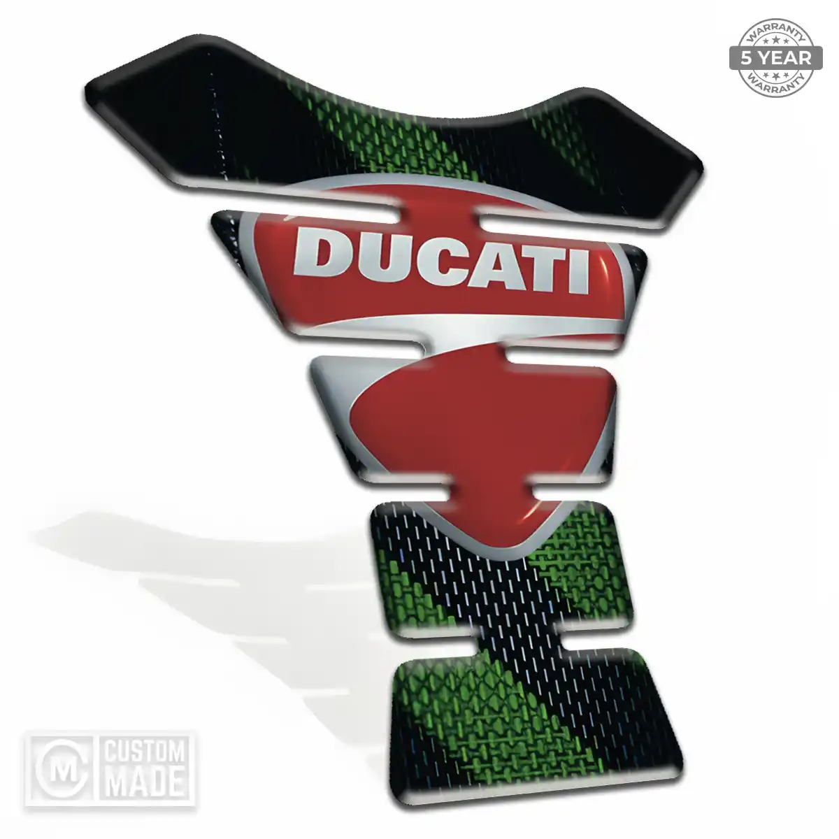 Ducati Tank Sticker Elite Finish